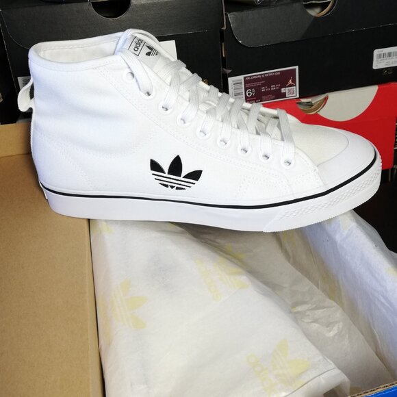 ADIDAS NIZZA HI MEN'S US SIZE 10 BRAND NEW IN BOX - Picture 2 of 10